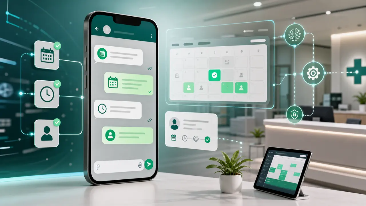 Como usar a API do WhatsApp para reduzir no-show e automatizar confirmações na sua clínica