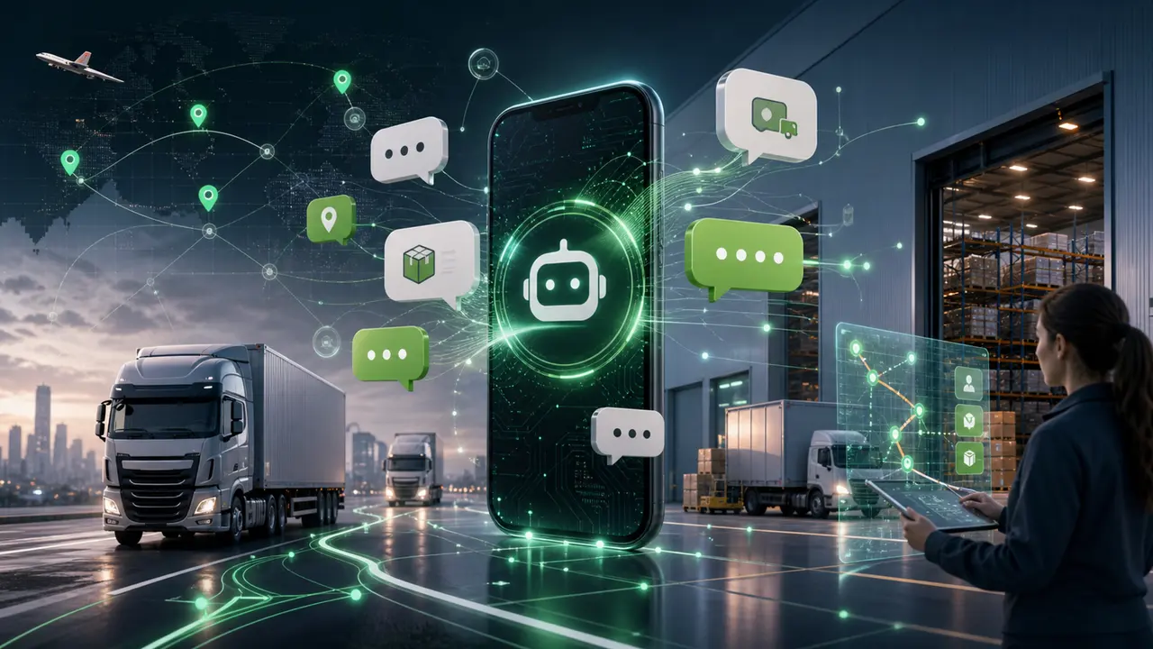 WhatsApp API para logística: como transportadoras usam o canal para automatizar entregas