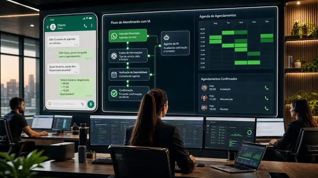 Como automatizar agendamentos no WhatsApp com agentes de IA